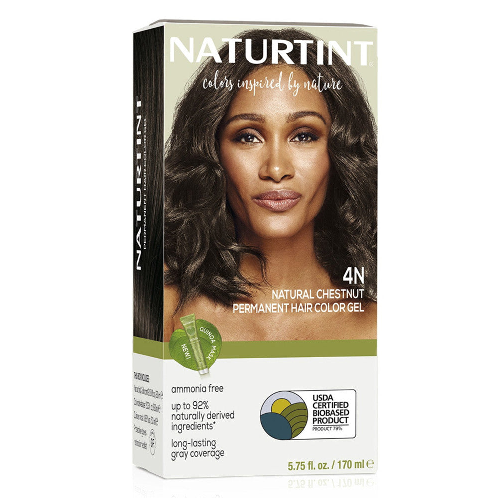 Naturtint Permanent Hair Colorant, 4N Natural Chestnut - 5.75 Oz